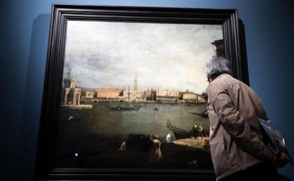 Con una magna retrospectiva conmemoran a "Canaletto" 