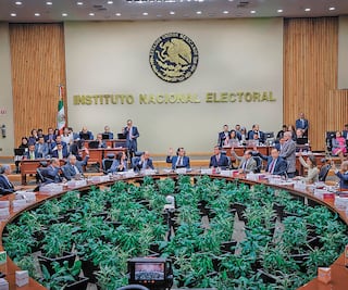 Imponen a secretario ejecutivo del INE