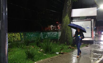 CDMX acumula 16.9 millones de metros cúbicos de lluvia esta noche; Foro Cultural Magdalena Contreras superó los 50 mm