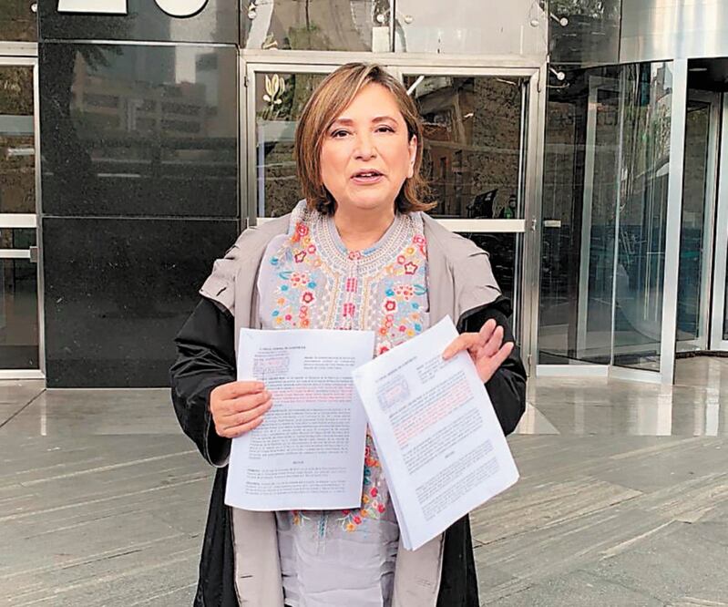 La senadora Xóchitl Gálvez urgió a investigar posibles actos de corrupción en la compra de ventiladores a León Manuel Bartlett. Foto: TOMADA DE TWITTER