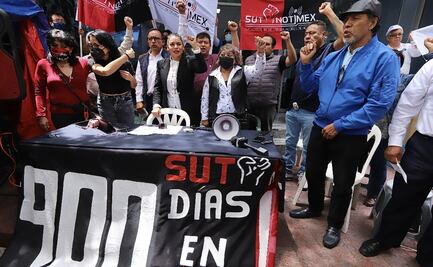 La huelga del sindicato de Notimex cumple 900 días 