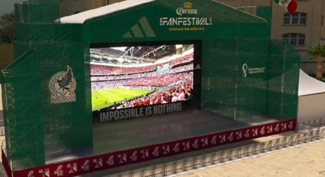 Qatar 2022: Así lucirá el Fifa Fan Fest en el Monumento a la Revolución