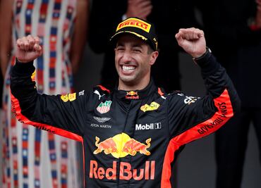 Daniel Ricciardo se corona en el Gran Premio de Mónaco