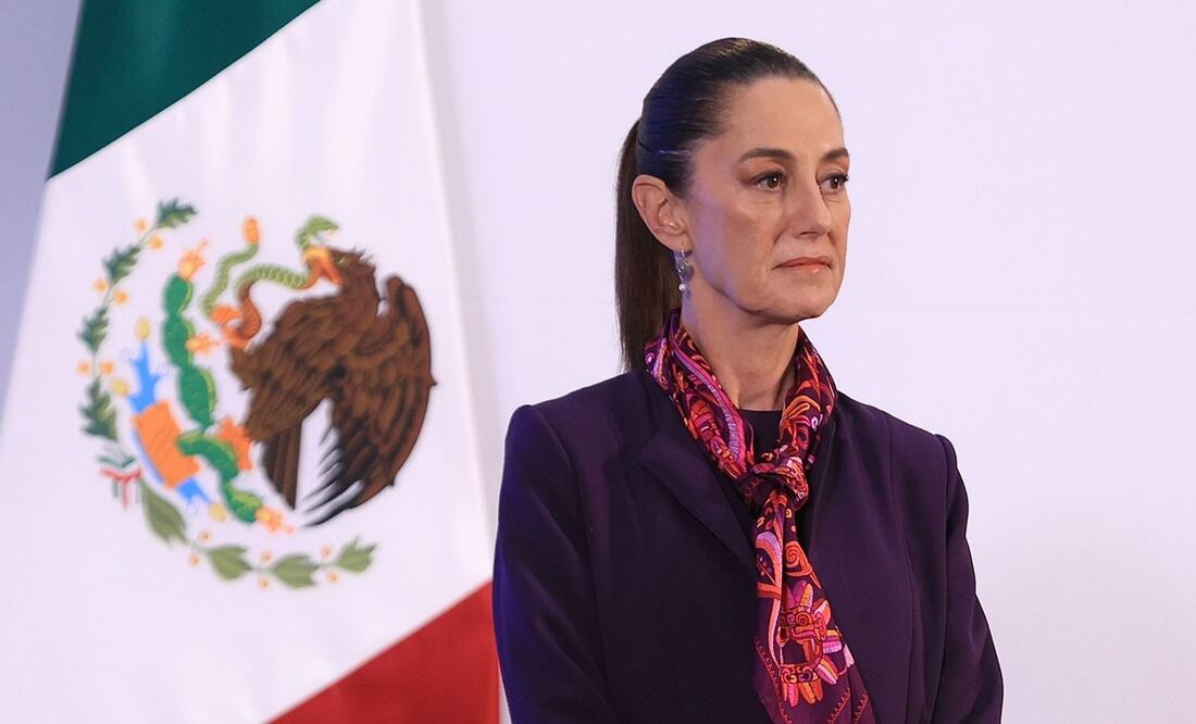 Conferencia matutina de la presidenta Claudia Sheinbaum Pardo. Foto: Berenice Fregoso / EL UNIVERSAL
