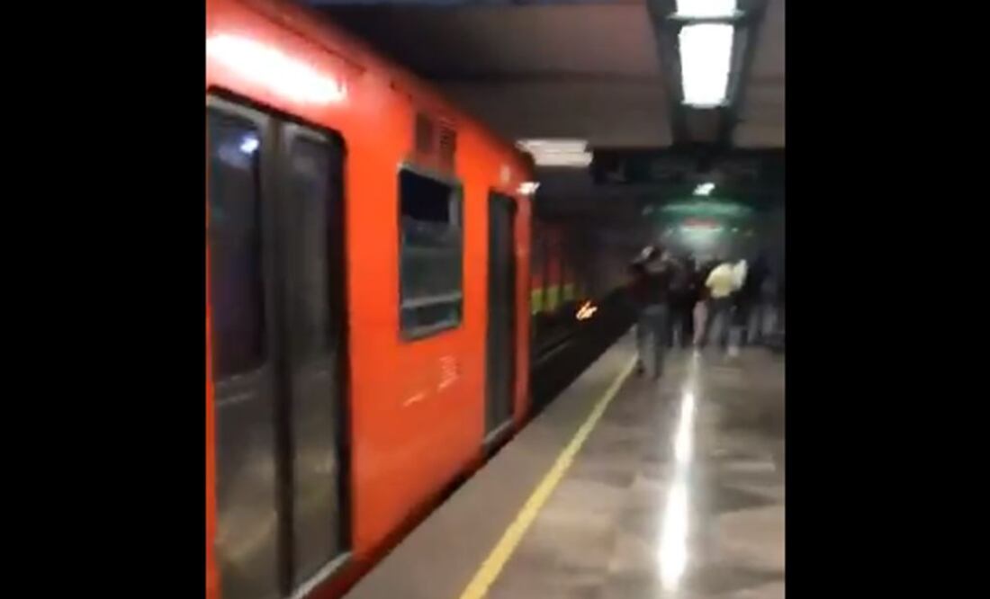Niega Metro incendio en estación La Viga