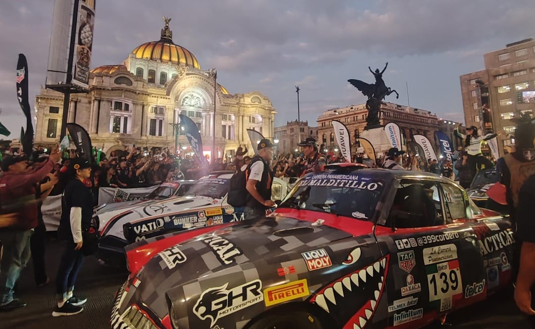 Así llegó la Carrera Panamericana a la Ciudad de México - Foto: Óscar Torres/ EL UNIVERSAL