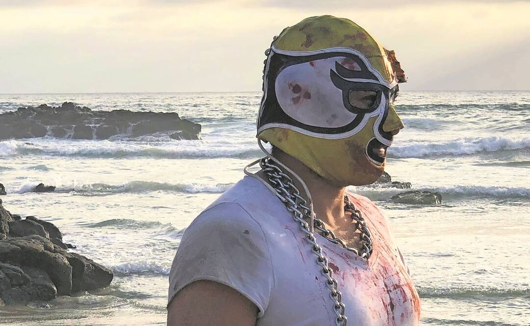 Ianis Guerrero se pondrá la máscara de este héroe. Foto: Cortesía Producción El Halcón/ Mariana Arriaga