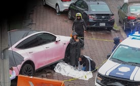 Motociclista muere atropellado por Tesla rosa en Periférico Sur; conductora es detenida