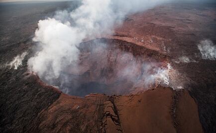 Volcán Kilauea en Hawái sufre erupción explosiva