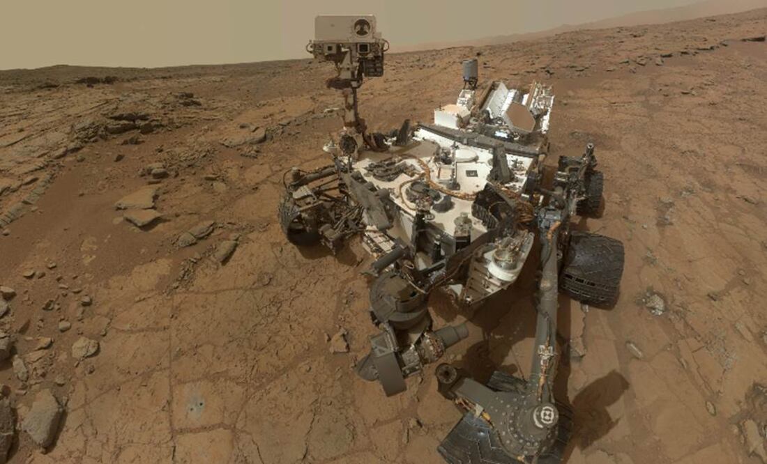 El rover tiene un sistema de suspensión en las ruedas todoterreno, inspirado en el del robot Curiosity. Foto: Archivo