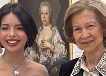 La historia detrás de la lujosa joya que Ángela Aguilar lució junto a la realeza española