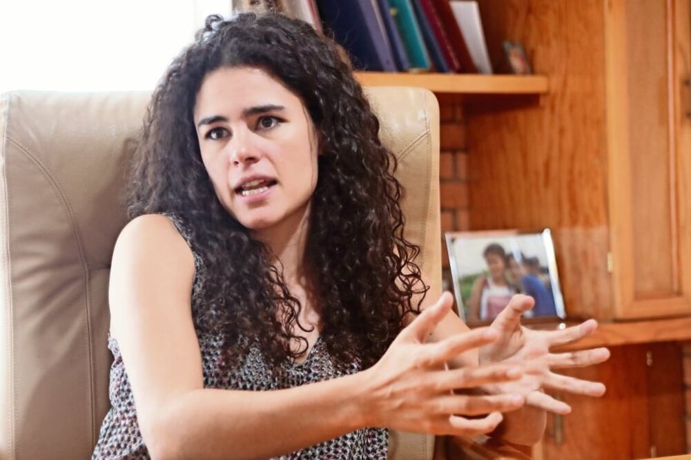 Propuesta de Andrés Manuel López Obrador para secretaria del Trabajo y Previsión Social, Luisa María Alcalde Luján. Foto:ARIEL OJEDA. EL UNIVERSAL