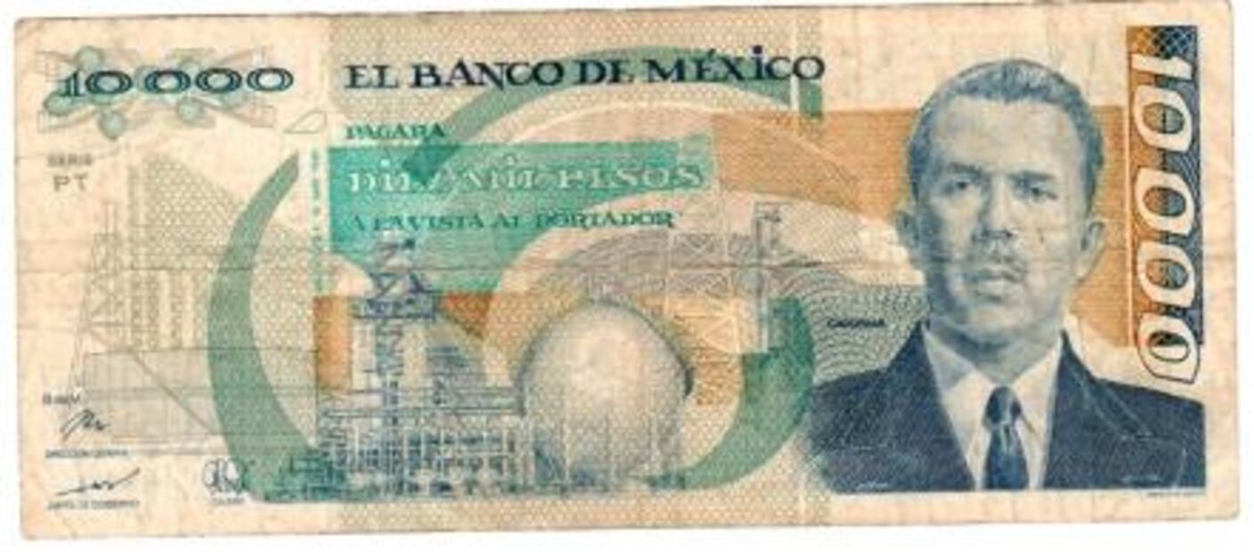 Cuando los billetes eran cuadrados y las monedas no eran redondas