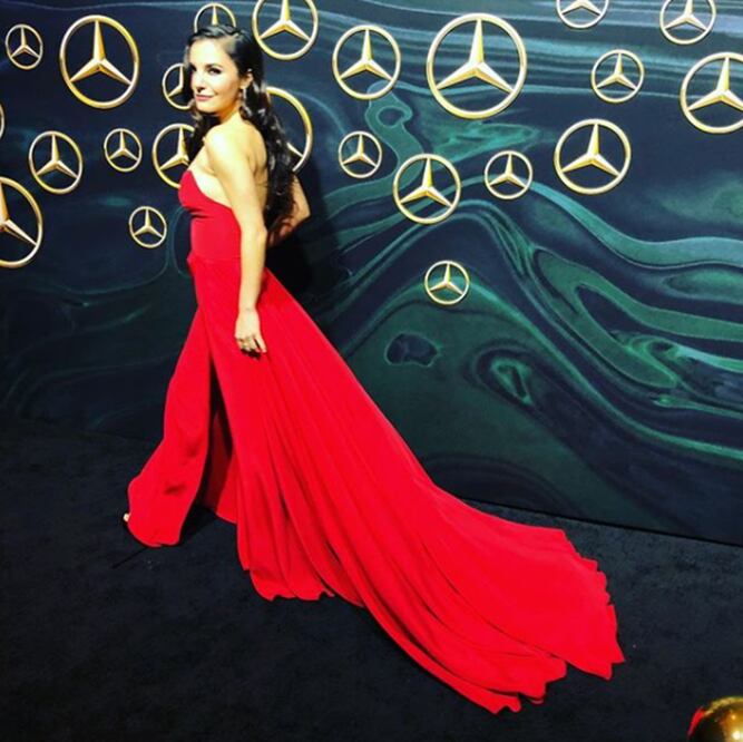 Martha Higareda tiene un cuerpo increíble y cualquier vestido le queda espectacular. (Fotos: Instagram)