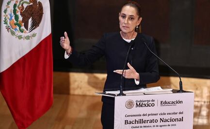 Sheinbaum inaugura primer ciclo del modelo de Bachillerato Nacional; "la educación es un derecho, no un privilegio", dice