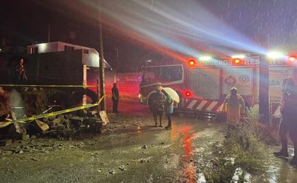 Lluvias azotan Tula y Tepeji; colapsan estructuras y vehículos quedan bajo el agua