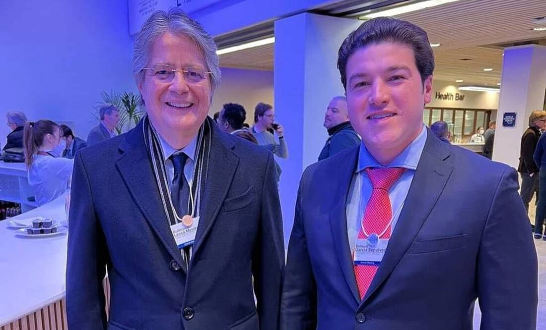 Guillermo Lasso, y Samuel García. Foto: Especial