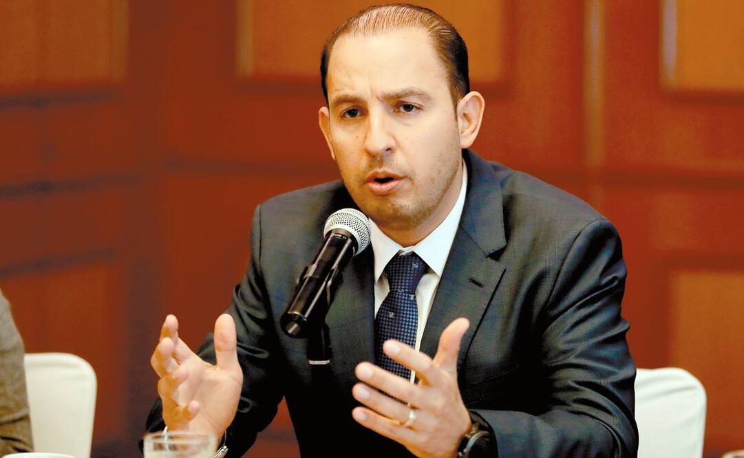 El presidente nacional panista, Marko Cortés, pidió corregir la plana en esa materia, para generar mejores empleos (Foto: Archivo / EL UNIVERSAL)