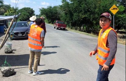 Gobierno de Cuauhtémoc Blanco repara caminos mencionados por AMLO