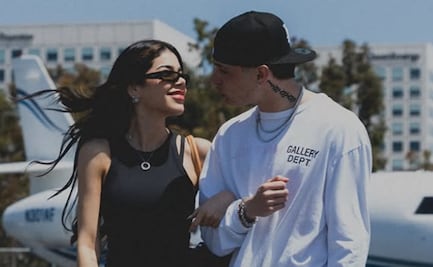 El lado más enamorado de Peso Pluma sale a la luz en el cumpleaños de su novia Kenia Os