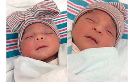 Gemelos nacen en años distintos en California