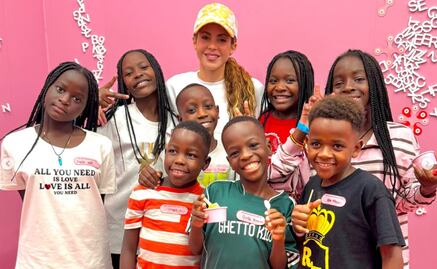 Shakira, fascinada con Los Ghetto Kids, los niños de Uganda con los que bailará en la final del Mundial