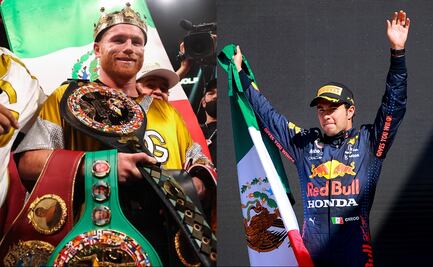 Canelo Álvarez y Checo Pérez, los mejores mexicanos del 2021
