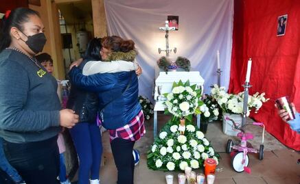 Despiden a Mía, pequeña que murió en derrumbe del Chiquihuite; "no hay esperanza" de hallar a mamá y hermano con vida