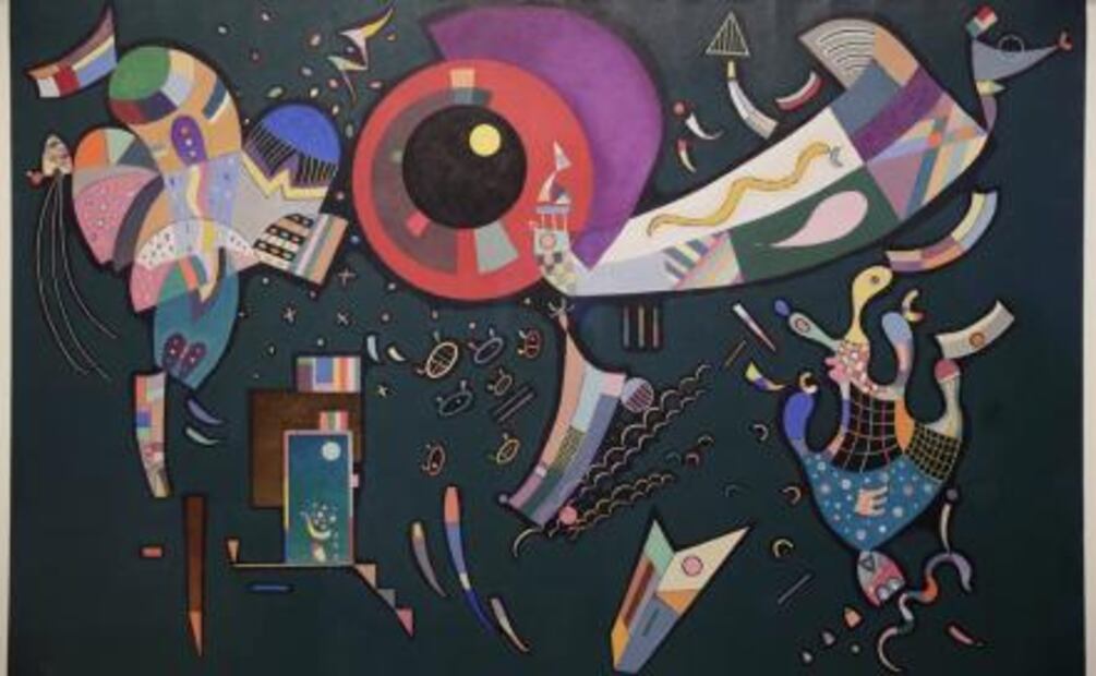 La evolución de Kandinsky, en Bellas Artes