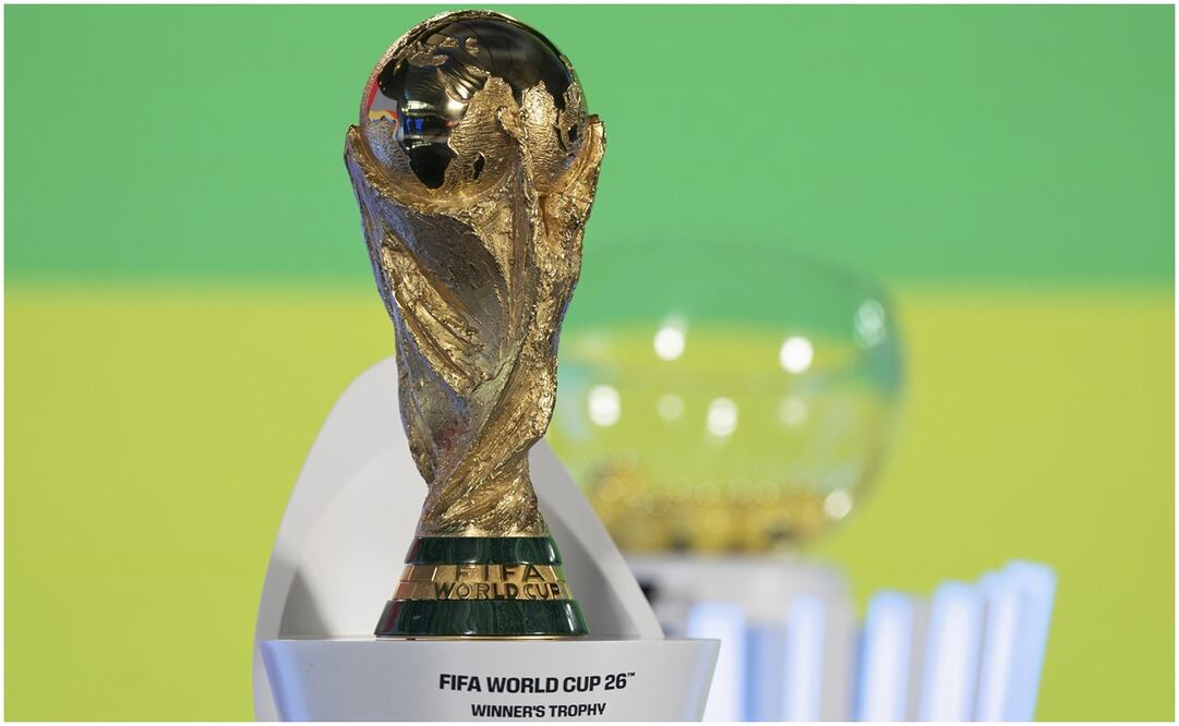 Trofeo para el campeón del Mundial 2026 Foto: AP