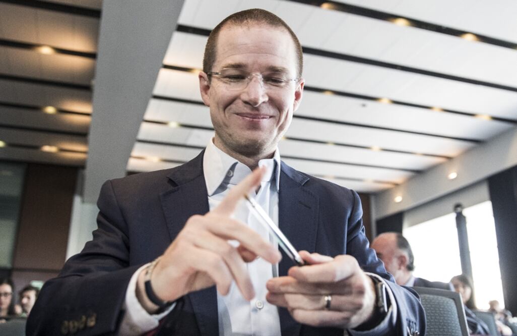 Ricardo Anaya Cortés, candidato presidencial de la coalición Por México al Frente. Foto: Cristopher Rogel Blanquet/EL UNIVERSAL