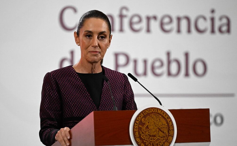 La presidenta Claudia Sheinbaum Pardo descartó que en su administración tengan pensado crear una agencia de noticias como Notimex. Foto: AFP