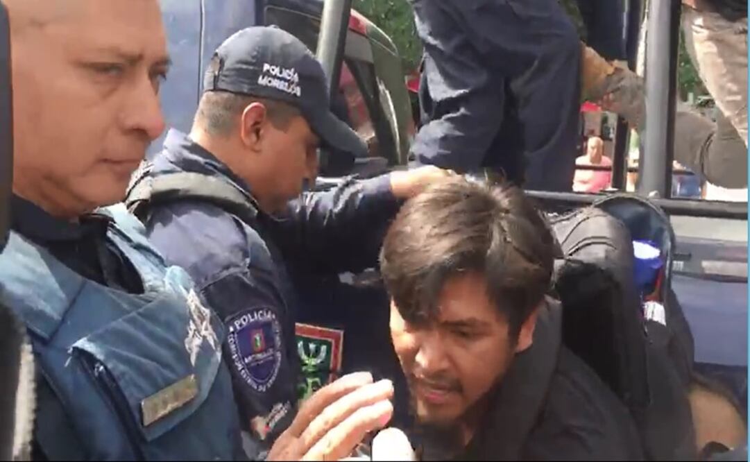 Cuando eran detenidos, los jóvenes aseguraron haber sido torturados por los agentes y recibir amenazas. Foto: Tomada de video