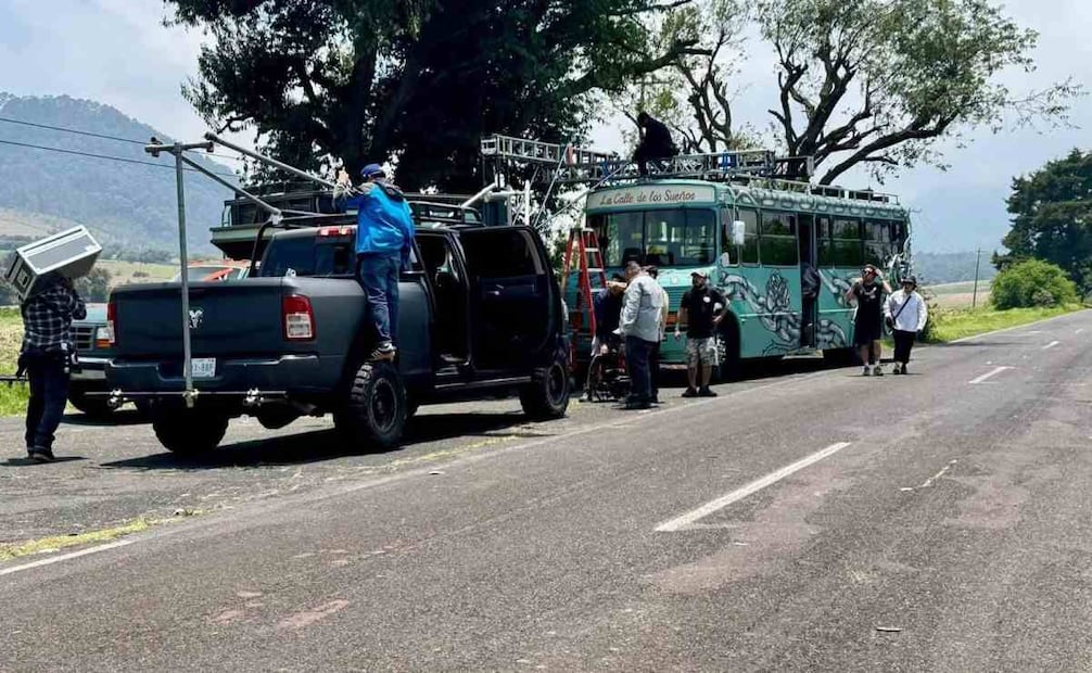El diputado local por Morena, Valentín Martínez Castillo compartió en sus redes sociales imágenes de la grabación. Foto: Especial.