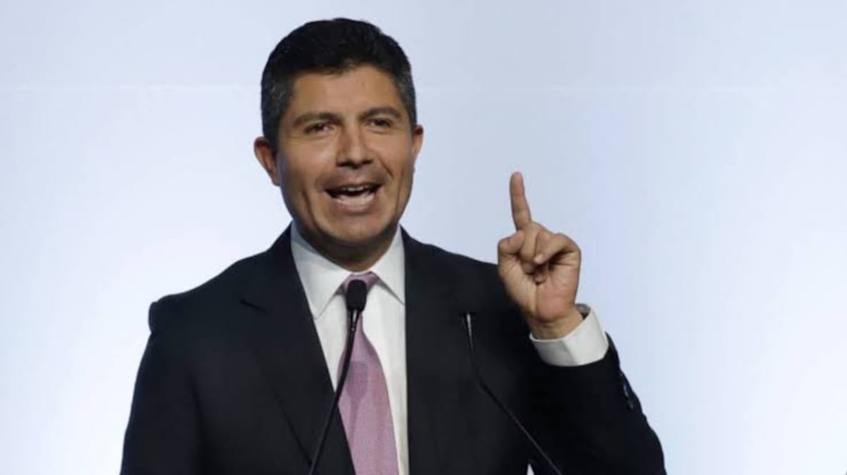 Eduardo Rivera candidato a la gobernatura de Puebla. Foto tomada de X