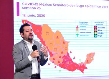 Van 139 mil casos y 16 mil muertes por Covid; 16 estados en México ya son "naranja"