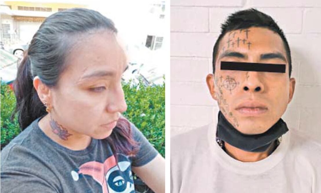 Andrea y Johan Manuel, actualmente detenido, vivieron juntos por nueve años. Fotos: CORTESÍA