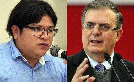 Con "nananananá" y una naranja, Gibrán Ramírez ironiza sobre posible salida de Marcelo a MC