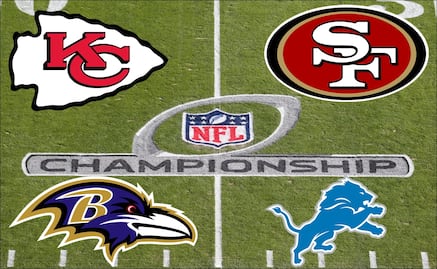 NFL: Así se jugarán las Finales de Conferencia rumbo al Super Bowl LVIII