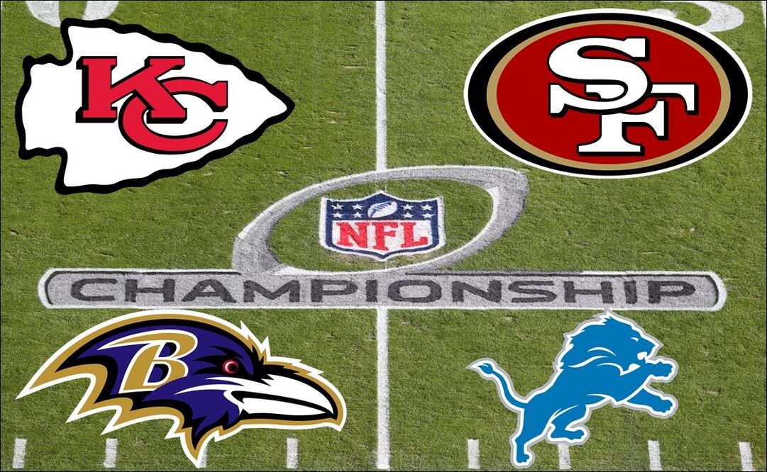 Así se jugarán las finales de Conferencia en la NFL / Foto: Especiales