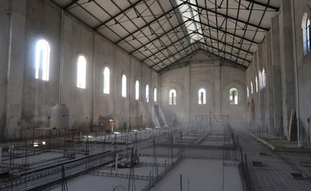 Rehabilitan edificios dañados por sismo de 2017 en Zacatepec, Morelos