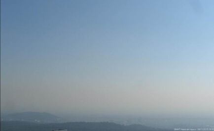 Hay mala calidad del aire en el sureste y noreste del valle