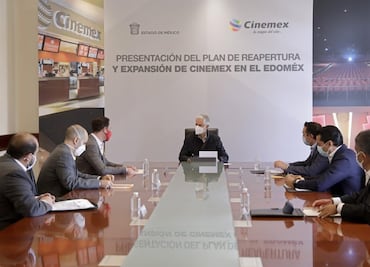 Ante reapertura, alistan inversión para ampliar salas de Cinemex en Edomex