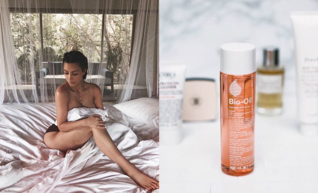 Foto: Instagram kimkardashian/ instagram biooilusa