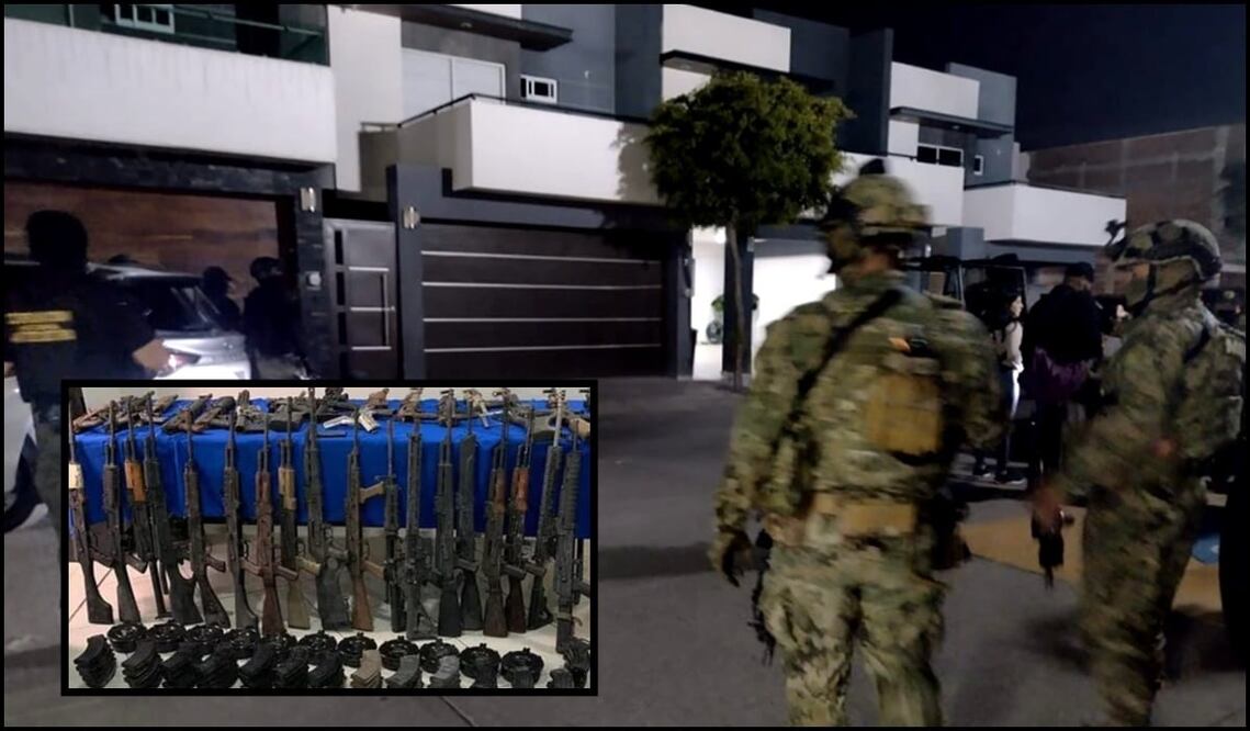 Fuerzas Federales implementaron en la capital sinaloense un operativo contra la facción del Cártel de Sinaloa encabezada por Iván Archivaldo Guzmán Salazar, hijo del narcotraficante Joaquín "El Chapo" Guzmán. Foto: especial