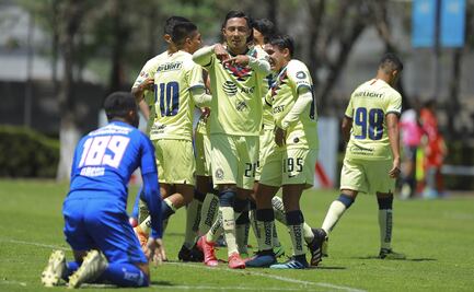 Sebastián Jurado y Cruz Azul son humillados por el América, en la Sub-20