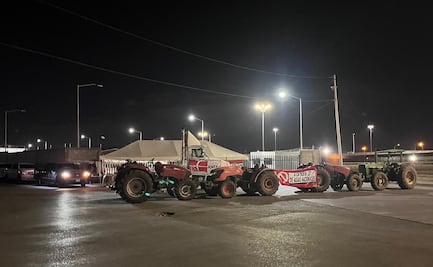 Agricultores continúan bloqueando cruces fronterizos de carga en Ciudad Juárez; autoridades analizan afectaciones 