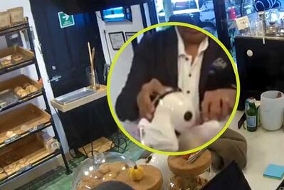 Sujeto robó "el cochinito" de las propinas en la colonia Cuauhtémoc