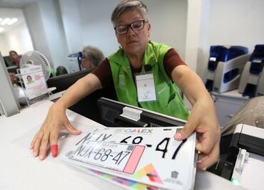 Cuándo inicia el reemplacamiento 2024 en Edomex