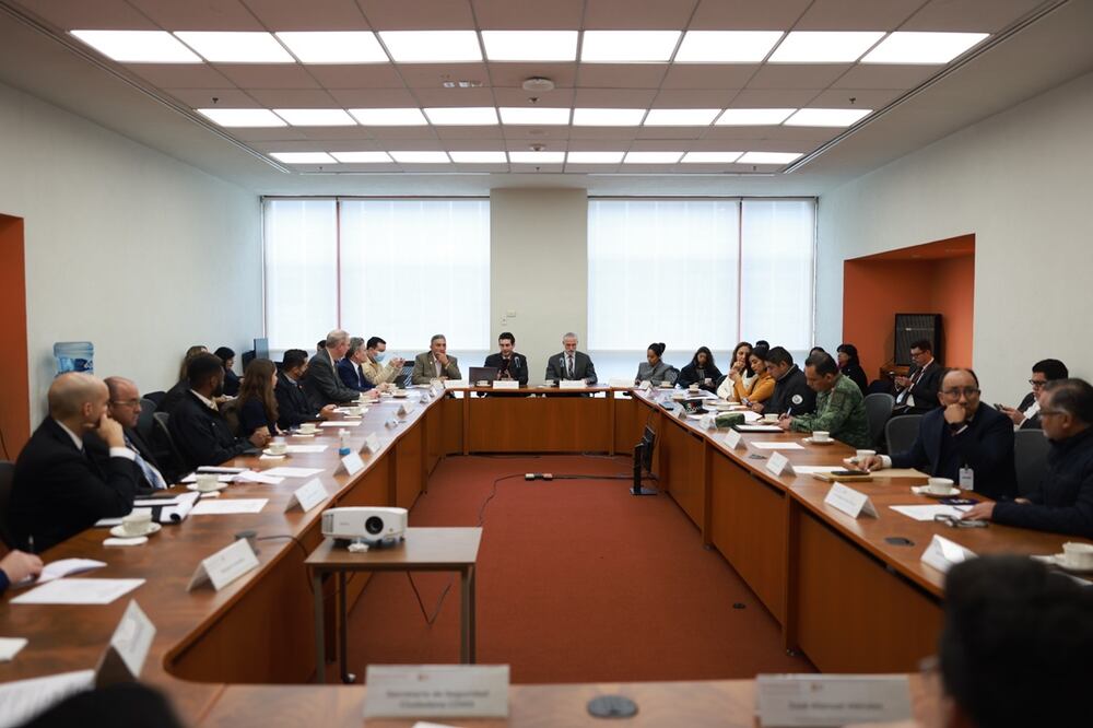 Se realizó una reunión de coordinación con una avanzada de funcionarios estadounidenses, indicó la SRE. FOTO: @SRE_mx